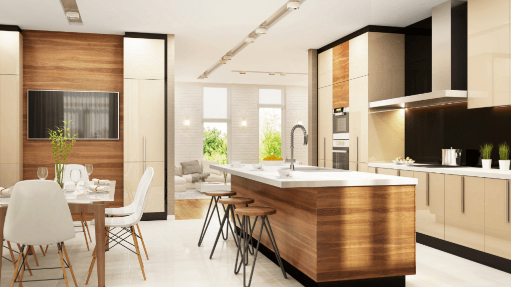 Aposte na Iluminação Cozinha Moderna