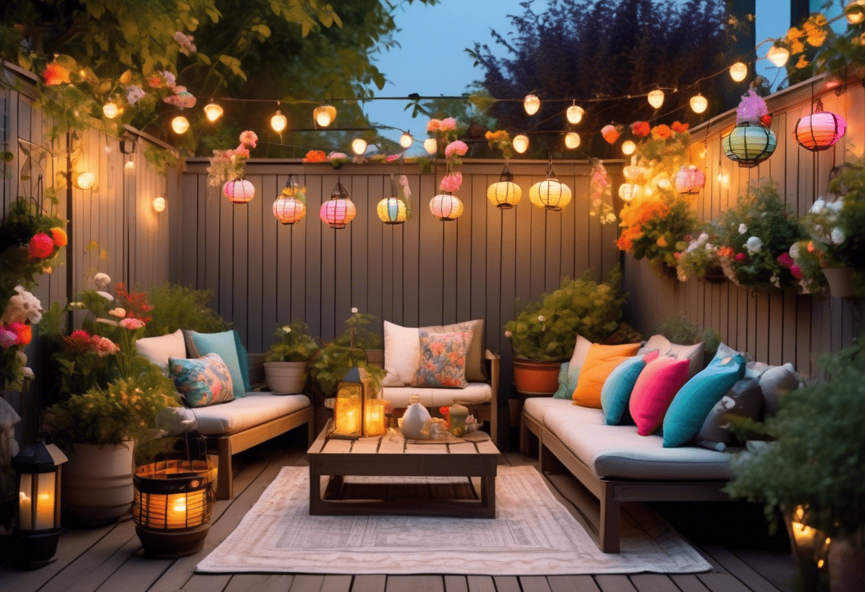 Como decorar um jardim pequeno