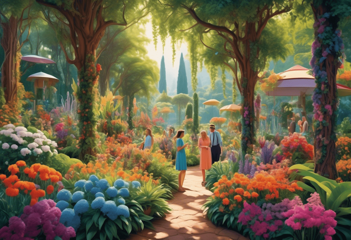 Como escolher plantas para um jardim