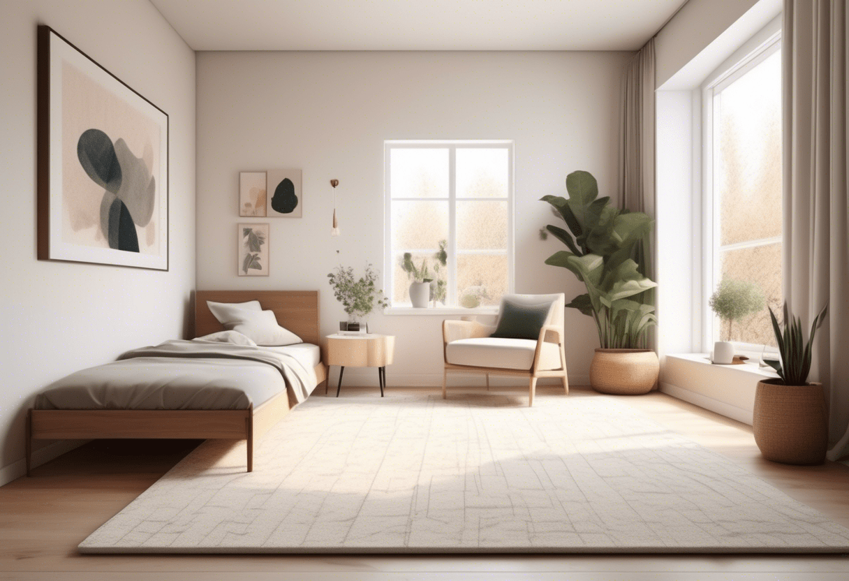 Como escolher tapete para quarto de solteiro