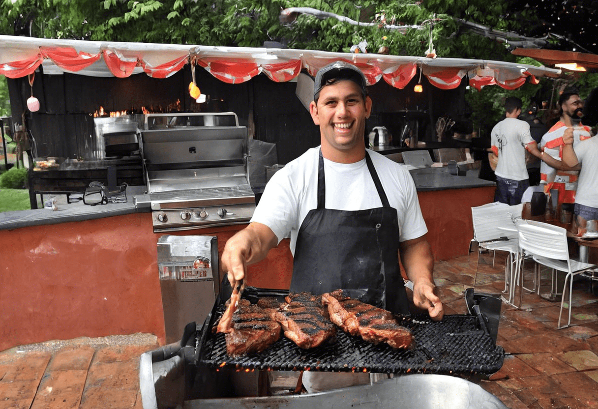 Como limpar a churrasqueira