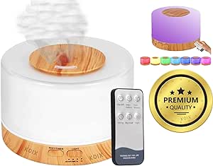 Difusor De Aromas Umidificador De Ar Ultra-Sônico 500Ml