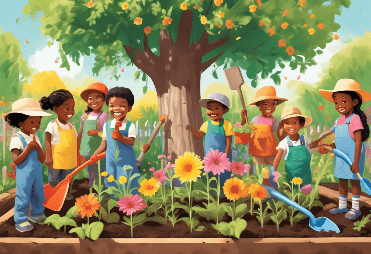Jardinagem para crianças