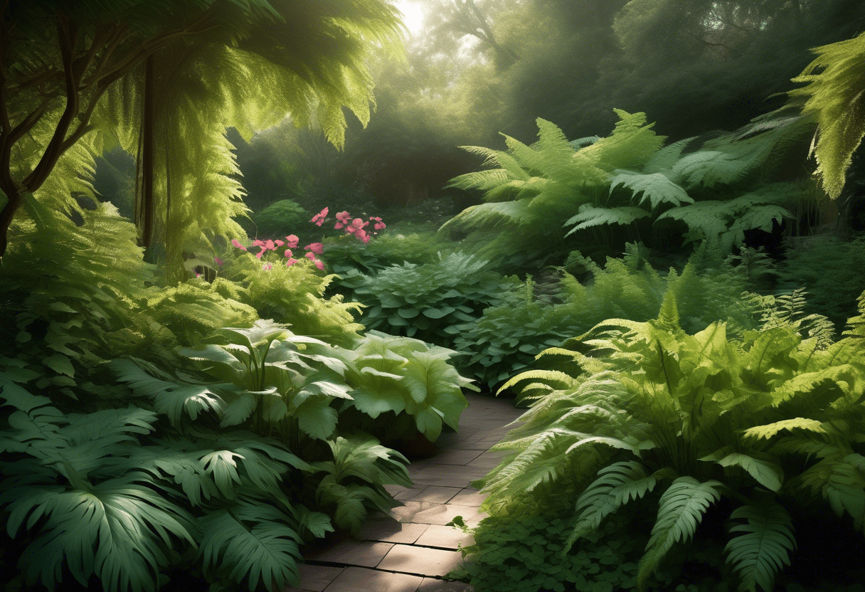 Plantas para jardim de sombra