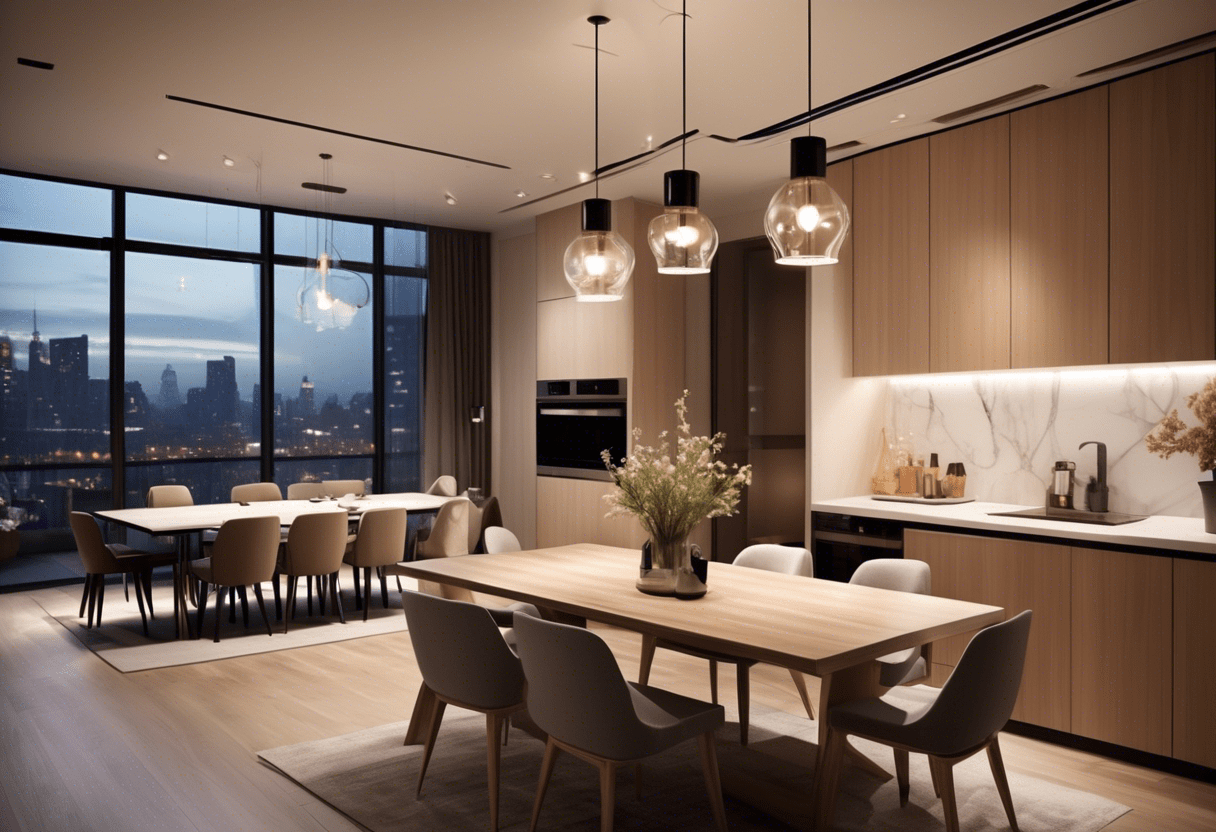 iluminação apartamento pequeno