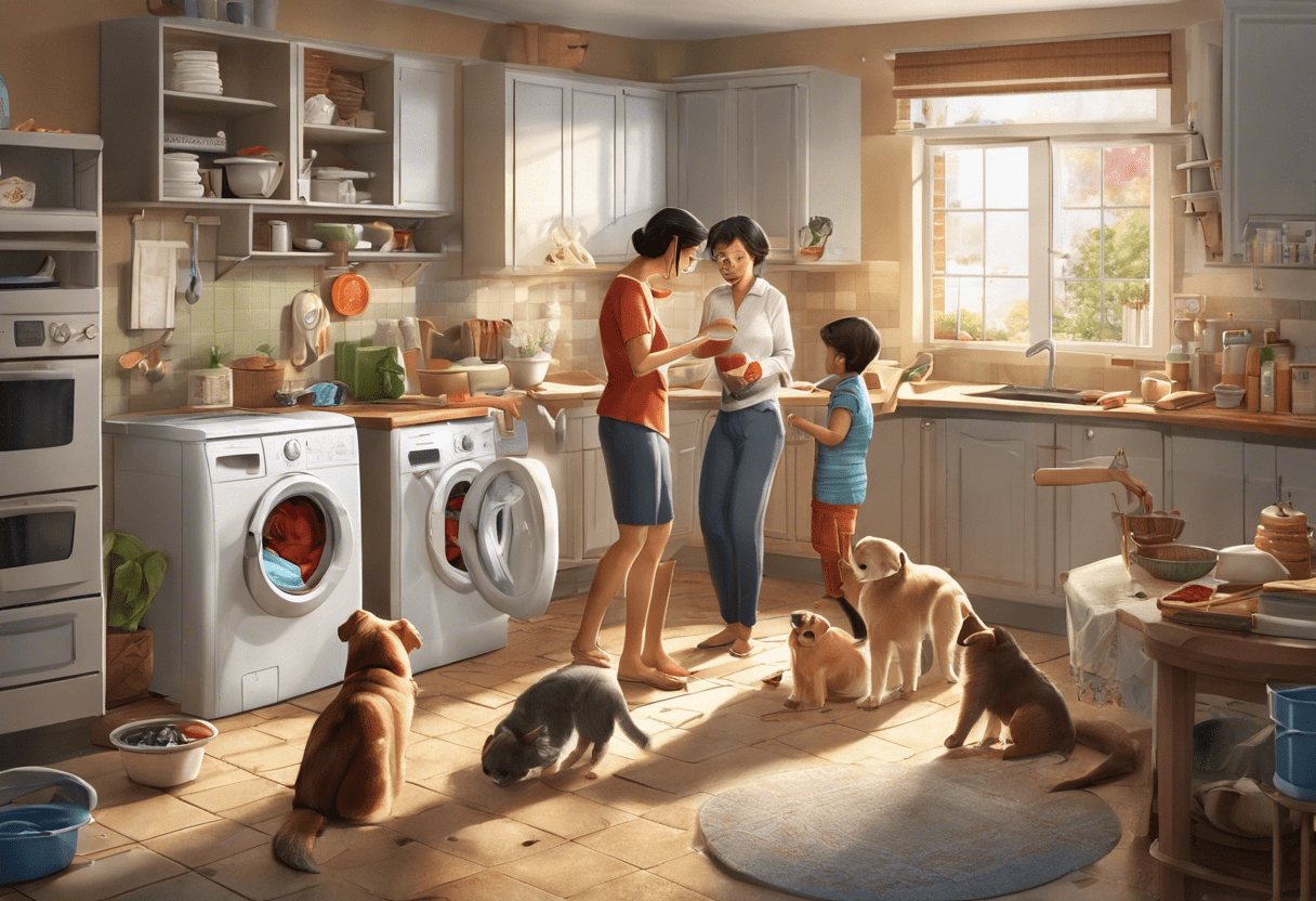 organização de tarefas domesticas diarias