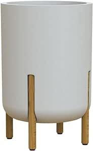 Vaso Cilíndrico Decore 34 Off-White