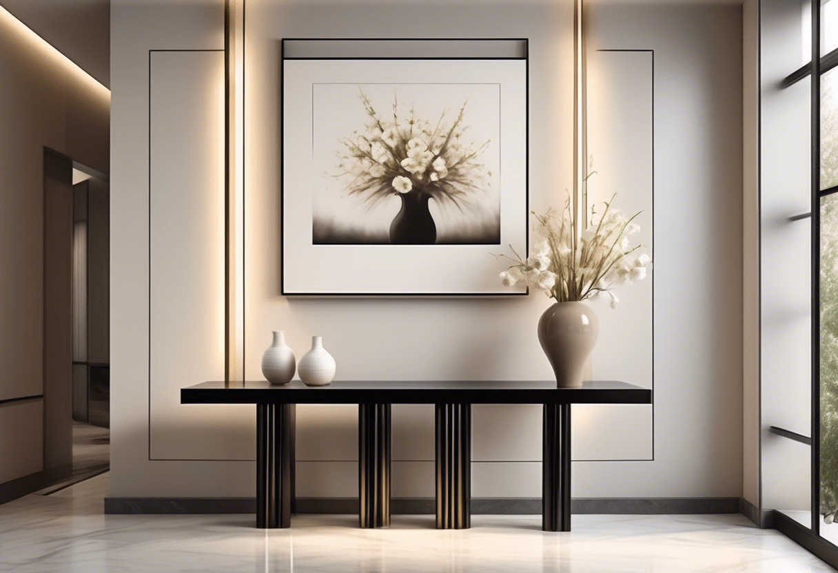 Como decorar um hall de entrada