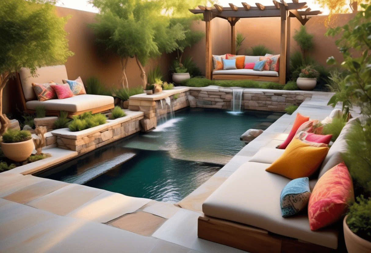 Como decorar uma área externa