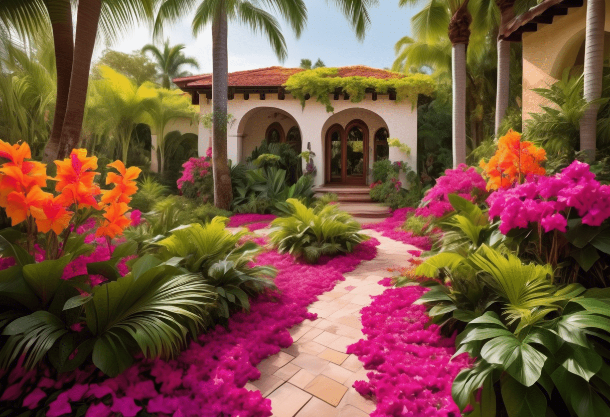 Como fazer um jardim com plantas tropicais