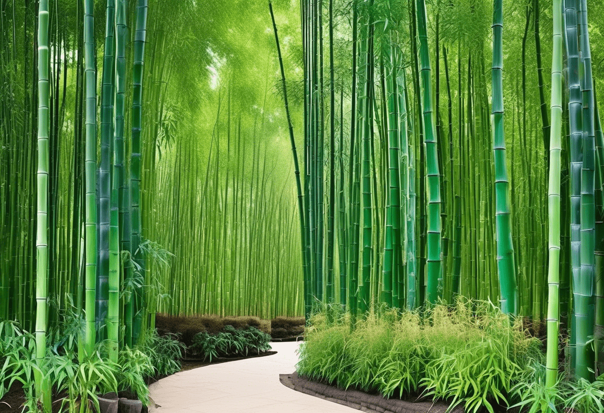 Plantas para jardim de bambu