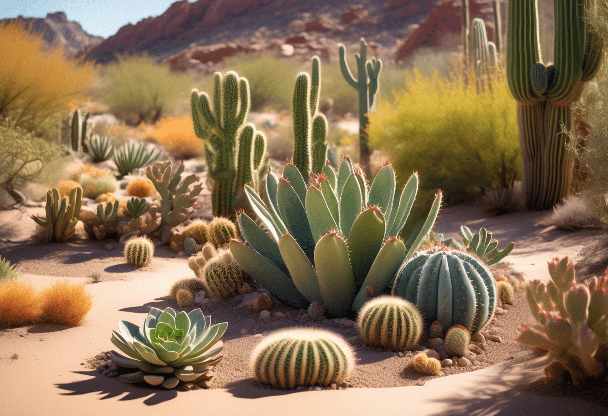 Plantas para jardim desértico