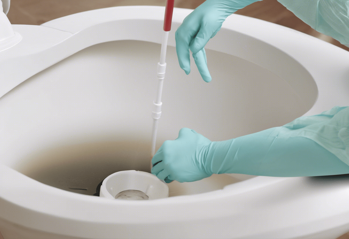 como desentupir privada com desentupidor