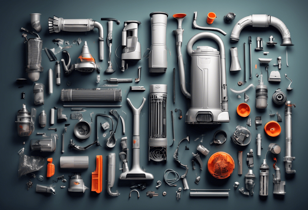 como desmontar aspirador de pó vertical