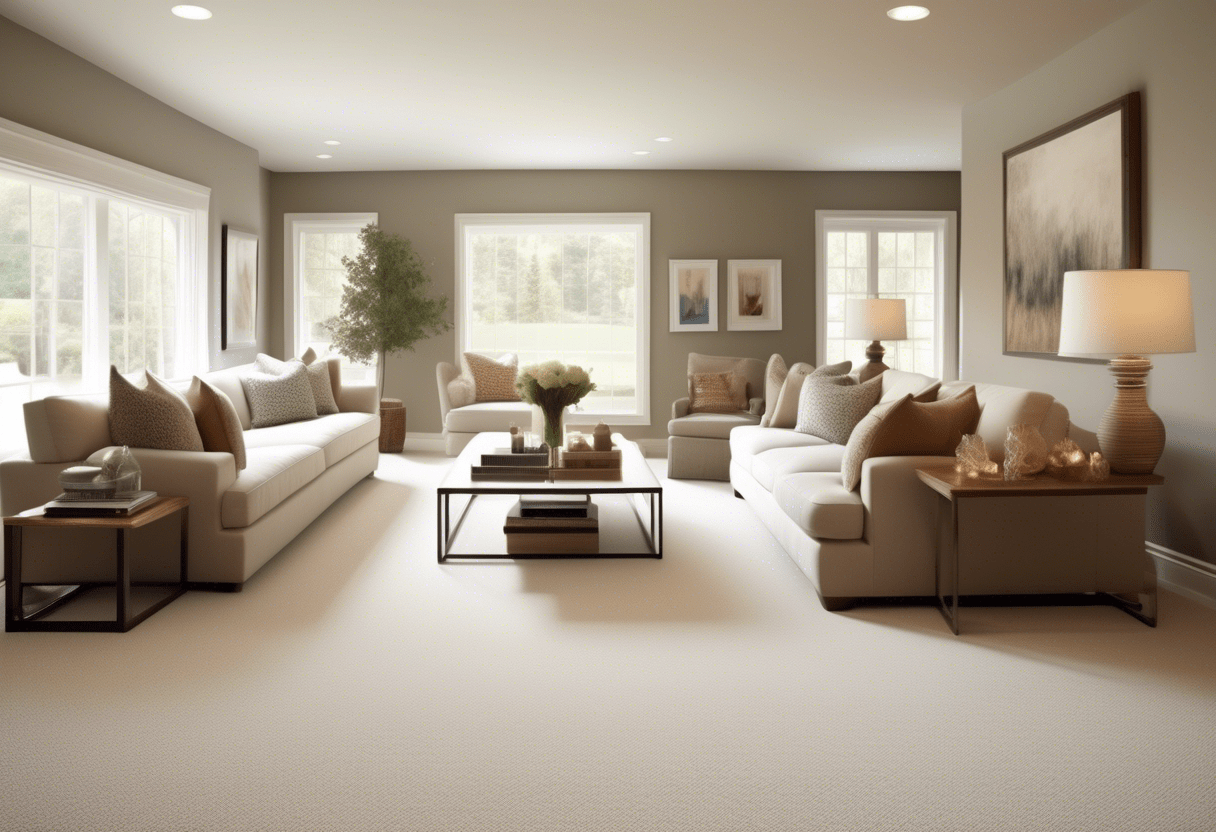 como escolher tamanho de tapete para sala