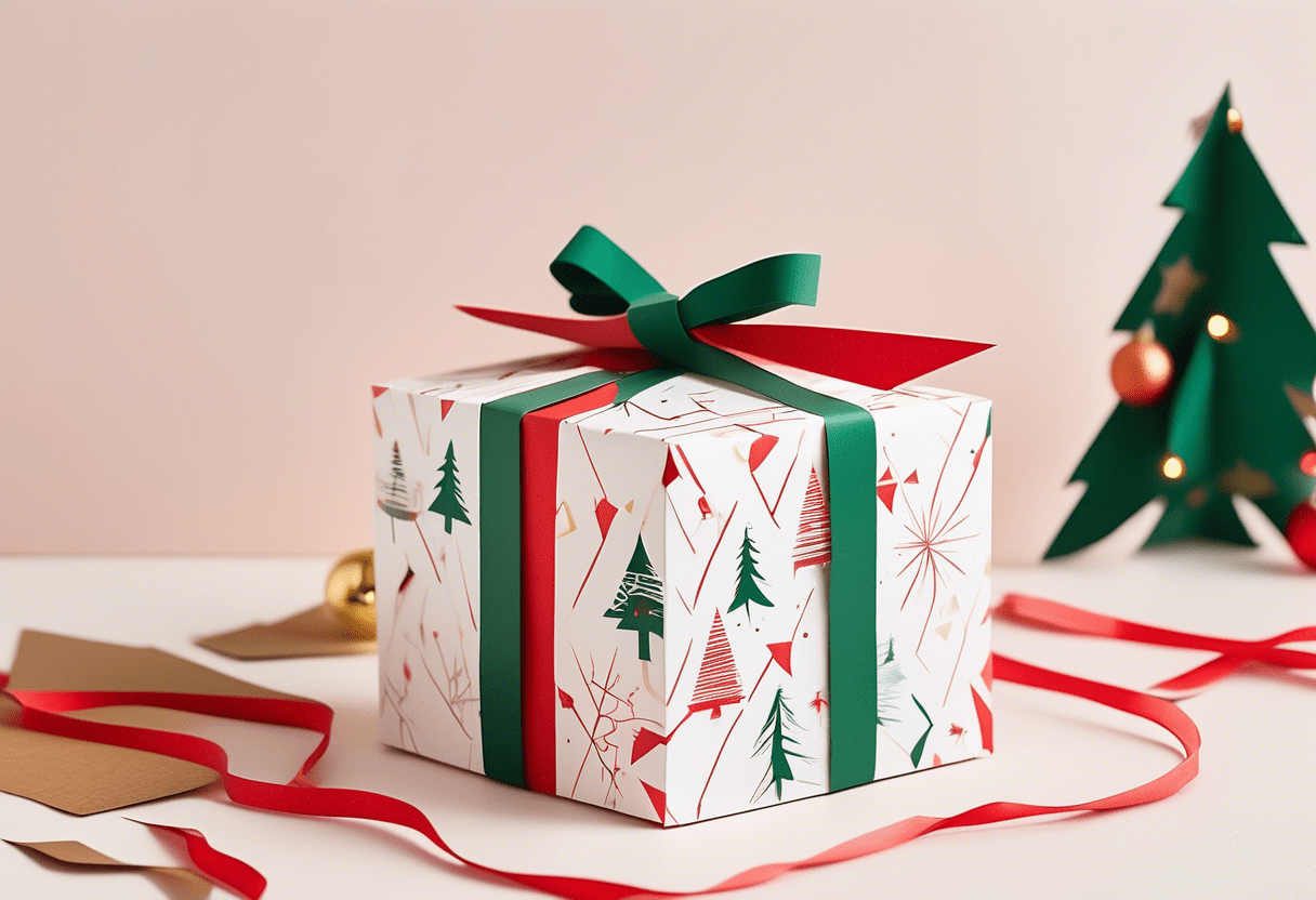 como fazer caixinha de natal para funcionarios