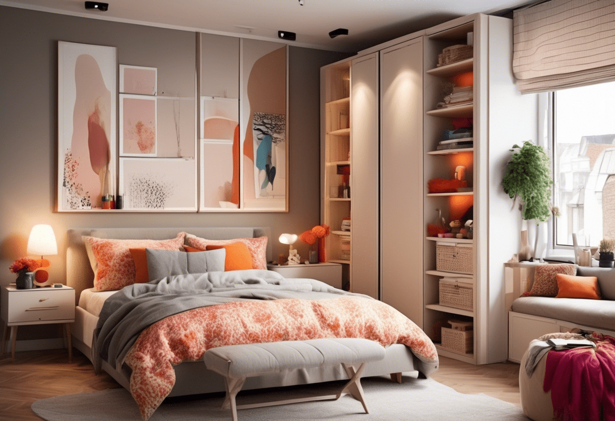 como planejar quarto de casal pequeno