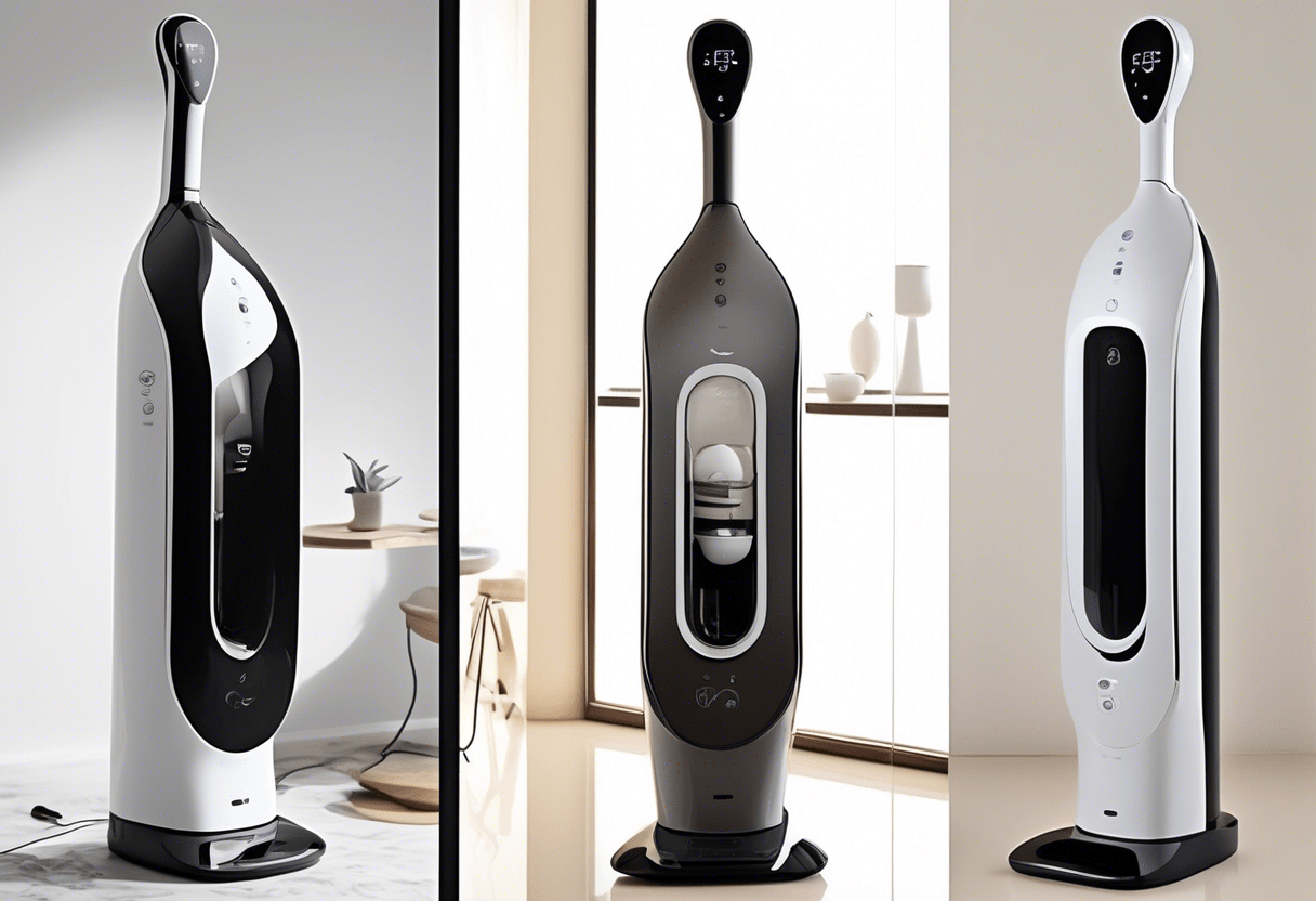 como usar aspirador vertical