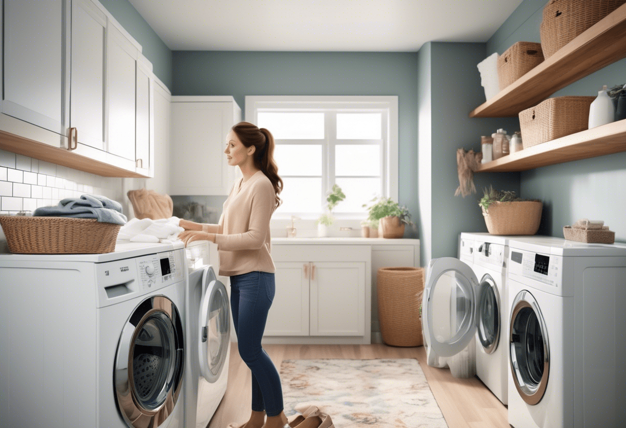 Qual o tamanho ideal de máquina de lavar para minha família