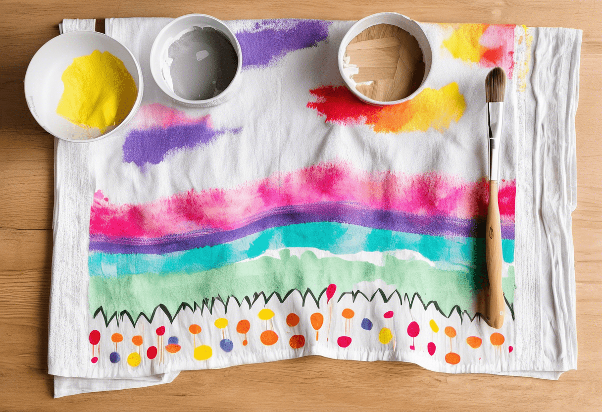 como decorar pano de prato