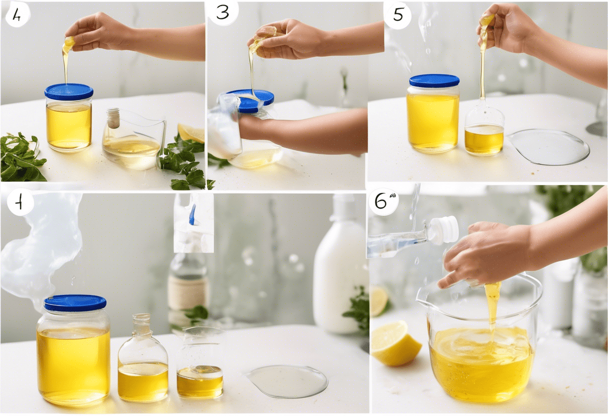 como fazer detergente caseiro com oleo usado