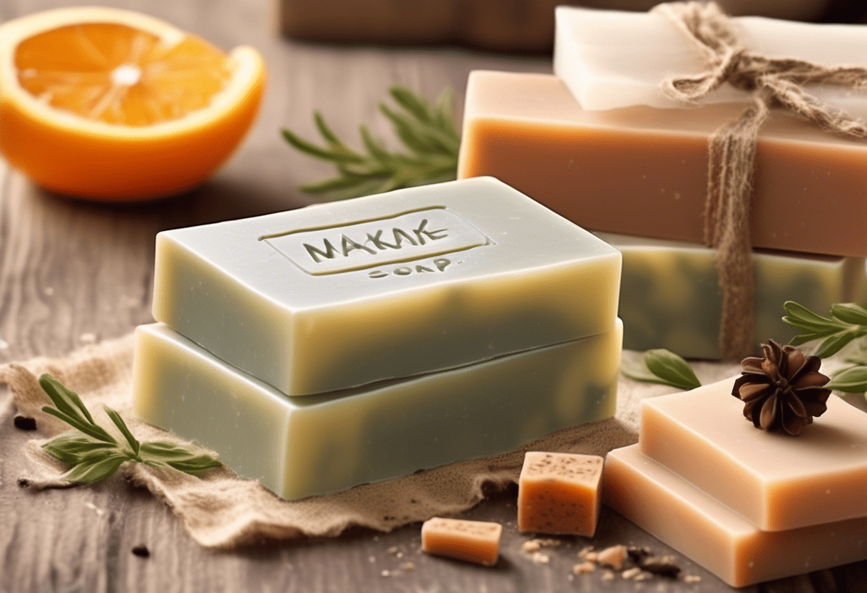 como fazer sabonete artesanal
