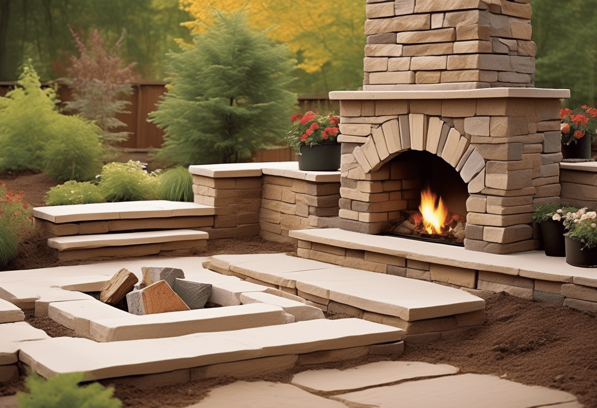 lareira externa como fazer