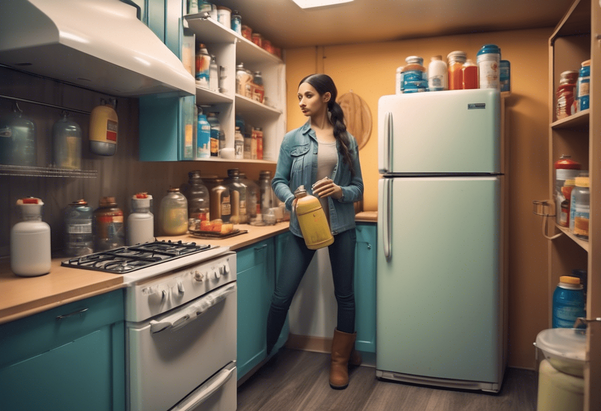 como colocar gas na geladeira