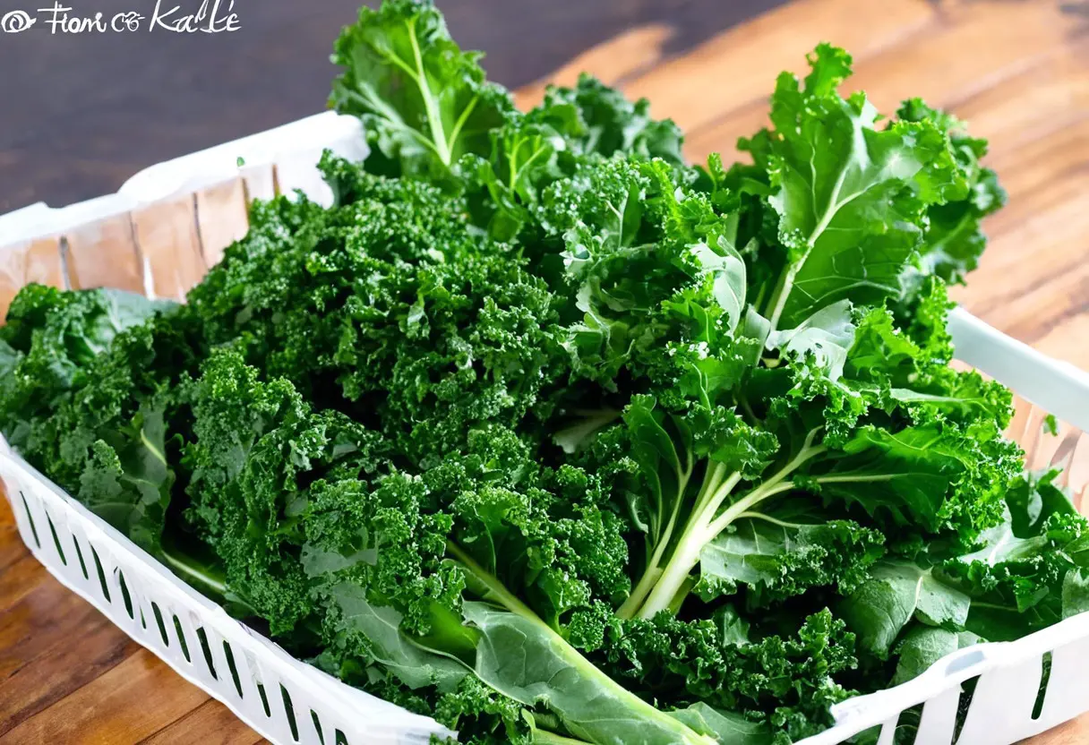 como conservar couve na geladeira