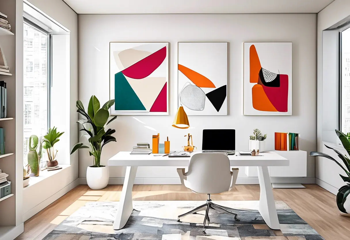 Como decorar um escritório clean