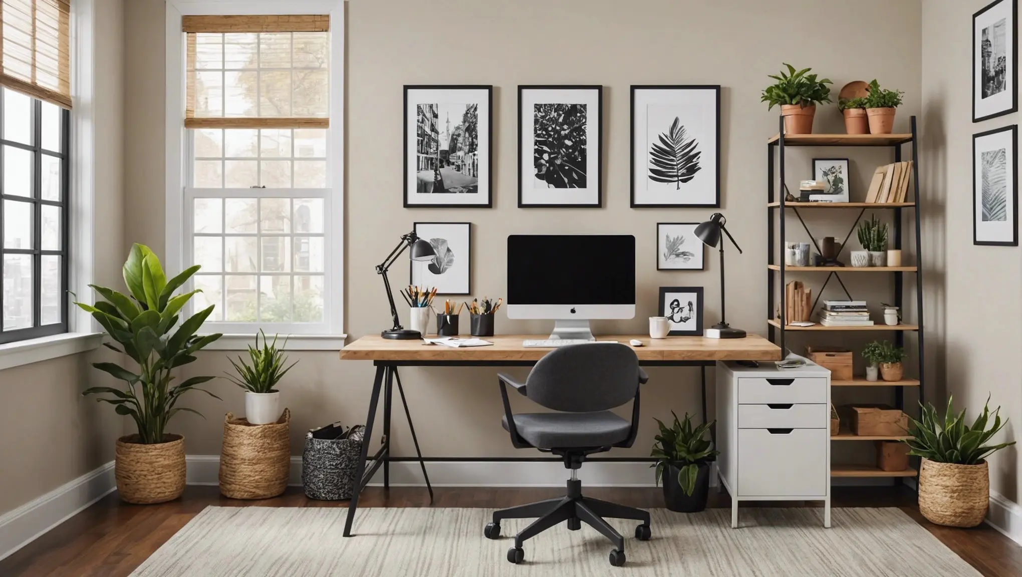 Como decorar um escritório com pouco dinheiro