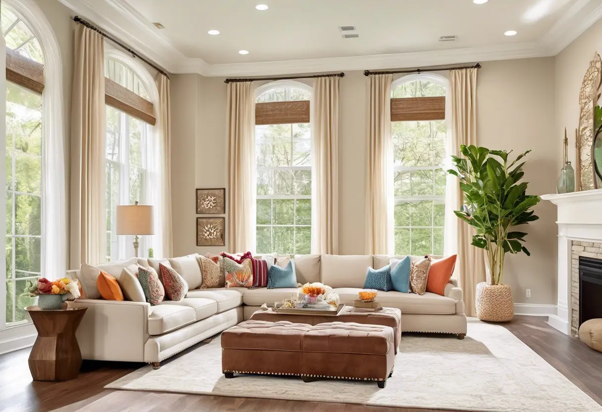 Como decorar uma sala grande