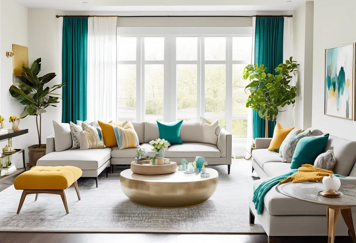 Como criar um ambiente moderno na sala de estar