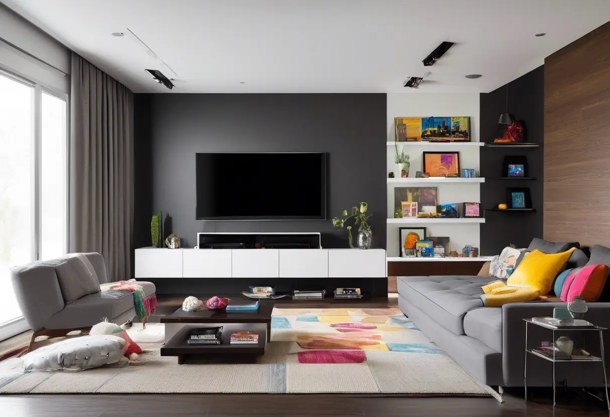 Como decorar uma sala com TV