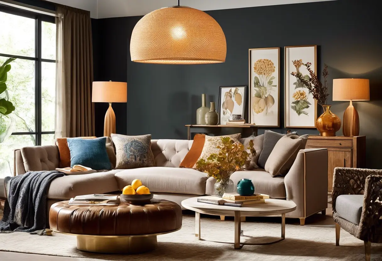 Como escolher abajures para sala de estar