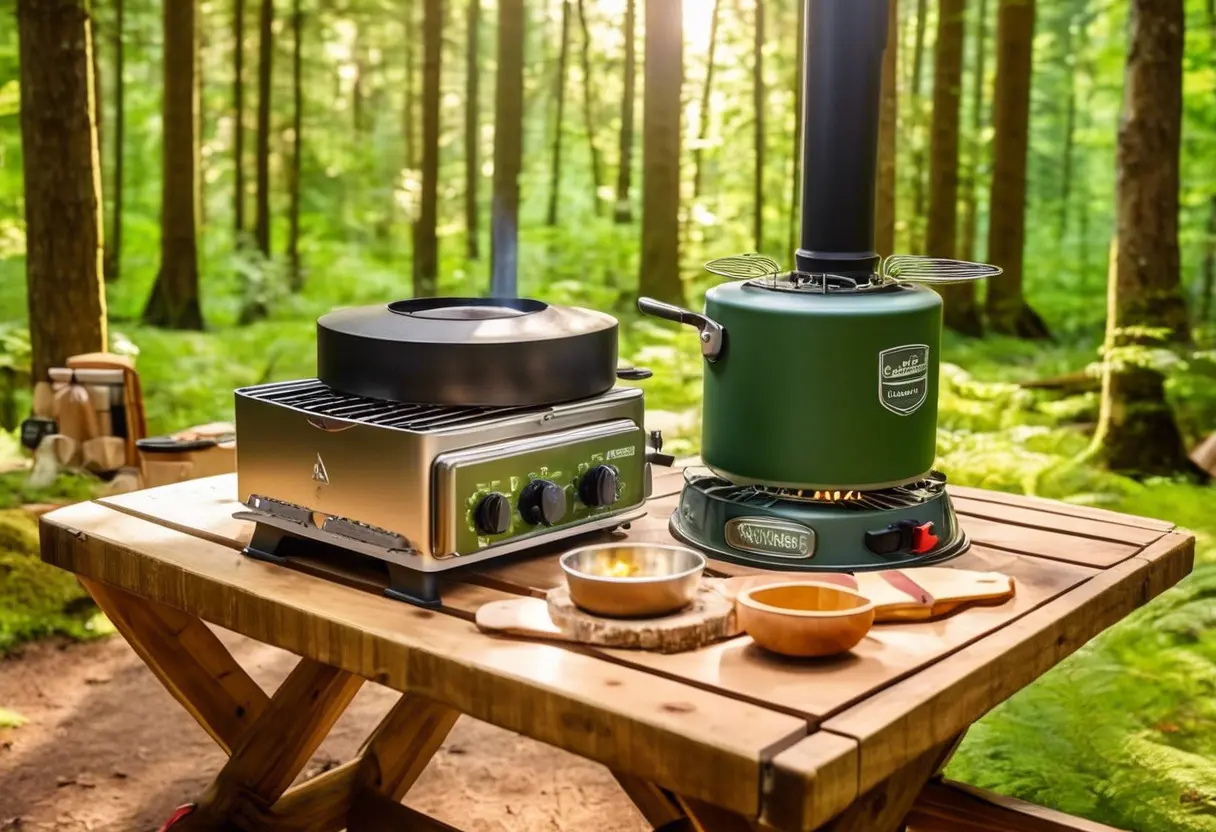 Como escolher um fogão para camping