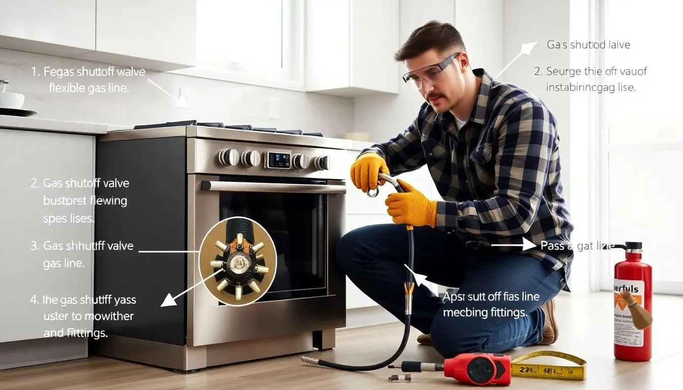 Como instalar um fogão a gás encanado