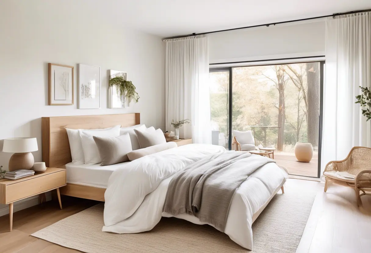 Quarto de casal clean