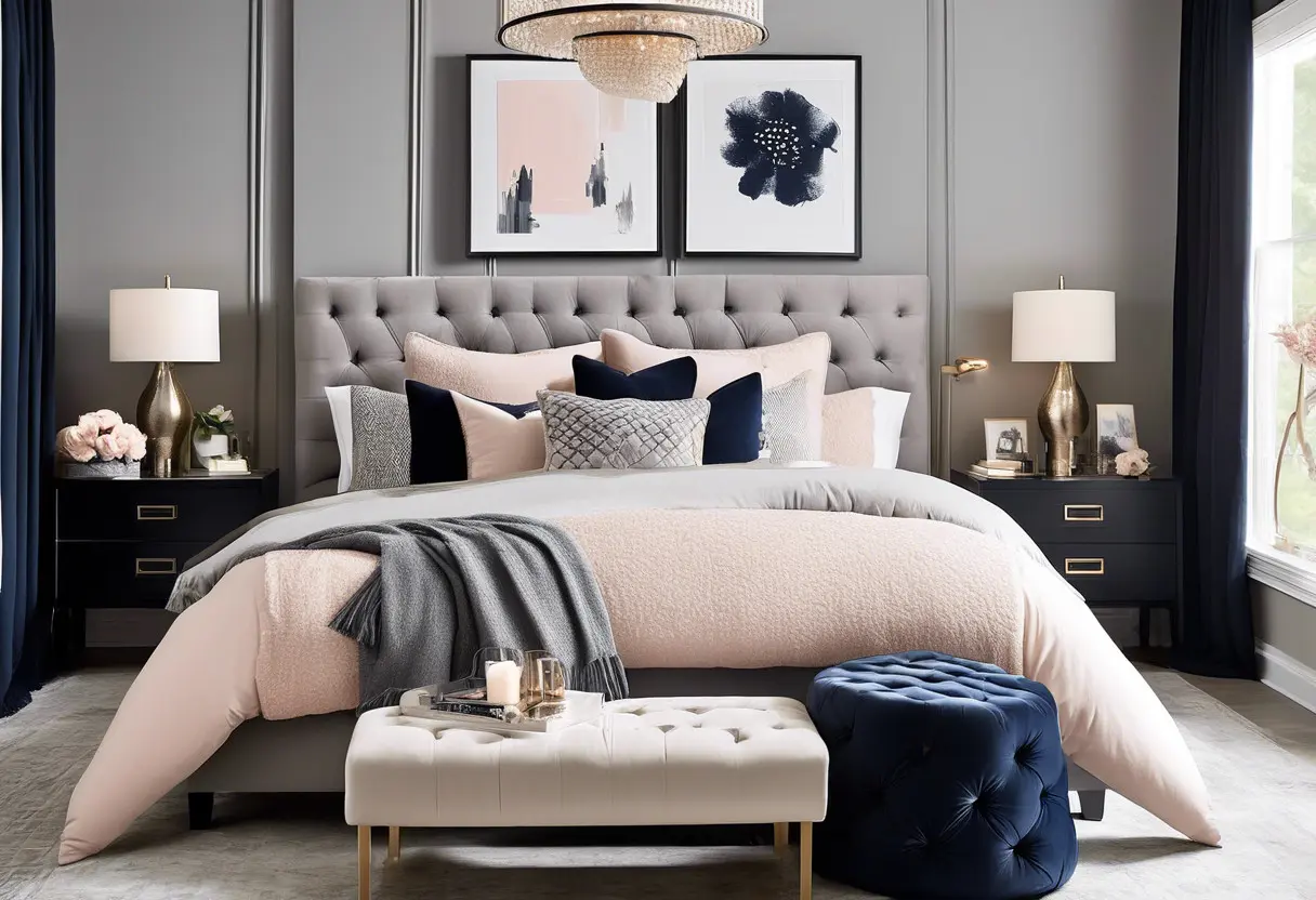 Quarto de casal com design