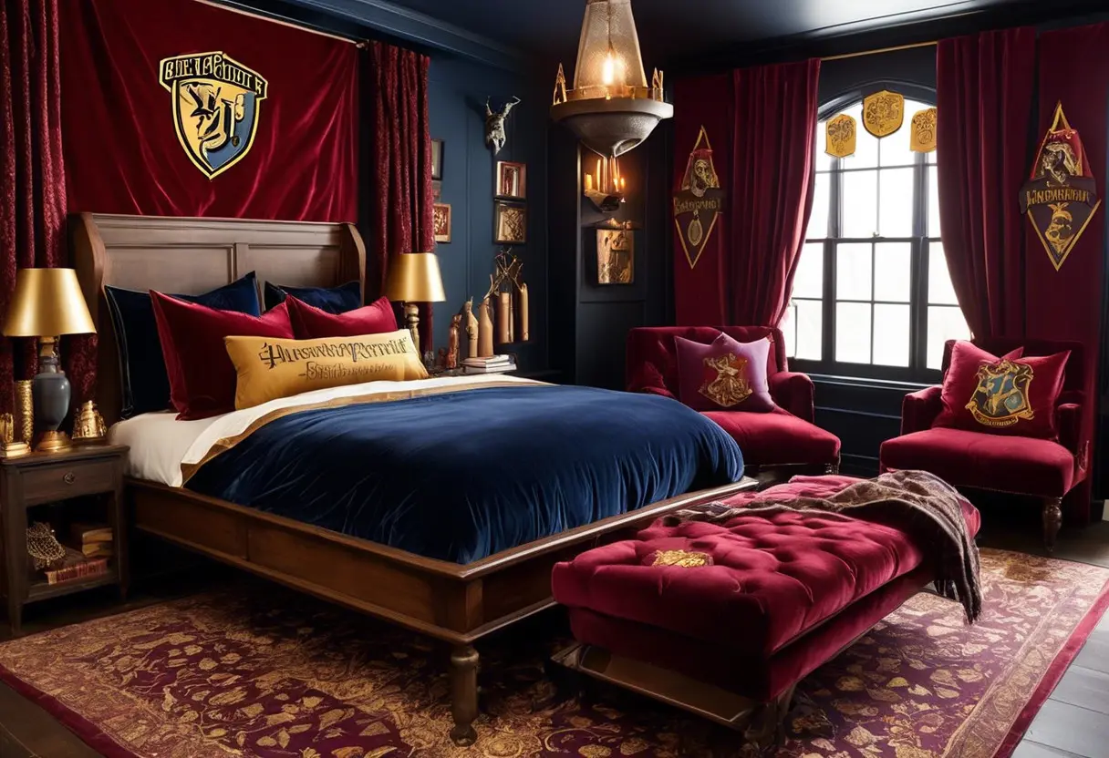 Quarto de casal inspirado em Harry Potter