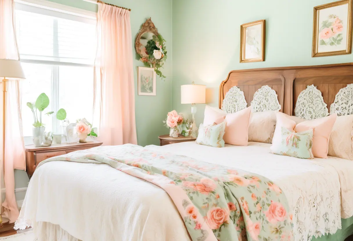 Quarto de casal vintage