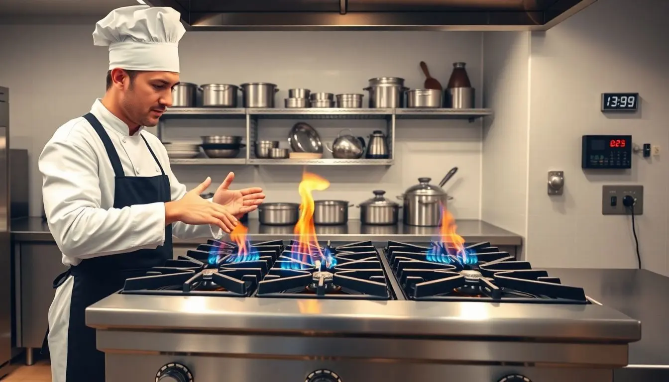 Como ligar um fogão industrial