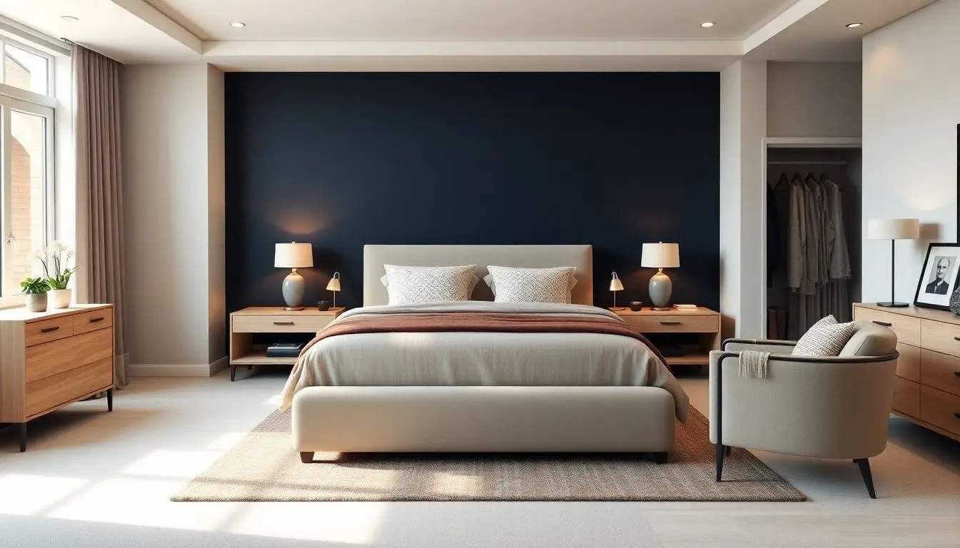 Quarto de casal funcional