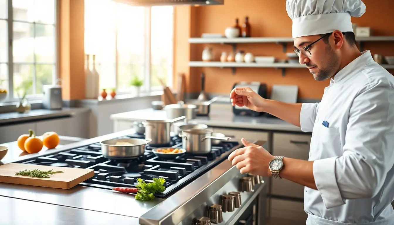 Como usar um fogão industrial