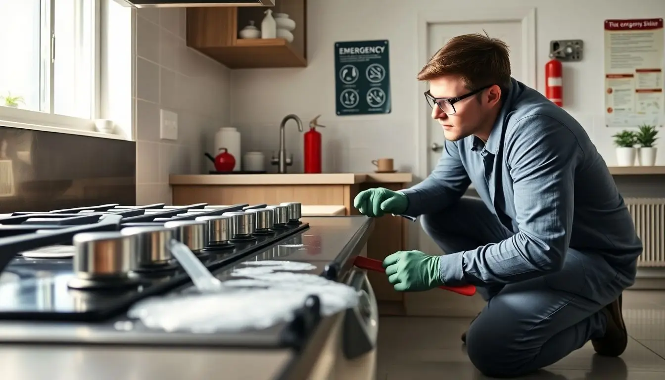 Como arrumar um fogão com vazamento de gás
